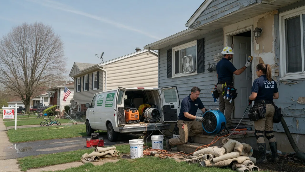 Flood Cleanup in Lisle, IL near me